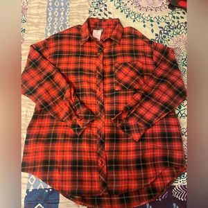 Wild fable red flannel shirt